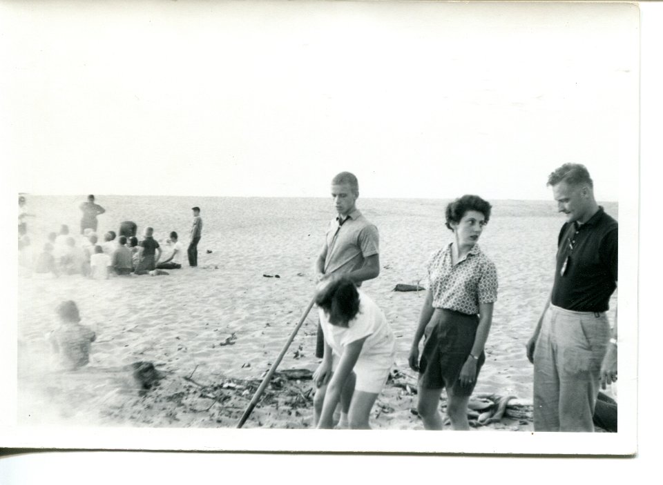 Campers on Beach but where or when